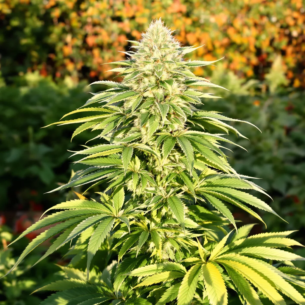 King Louis XIII 70% indica / 30% sativa — flor con tricomas visibles