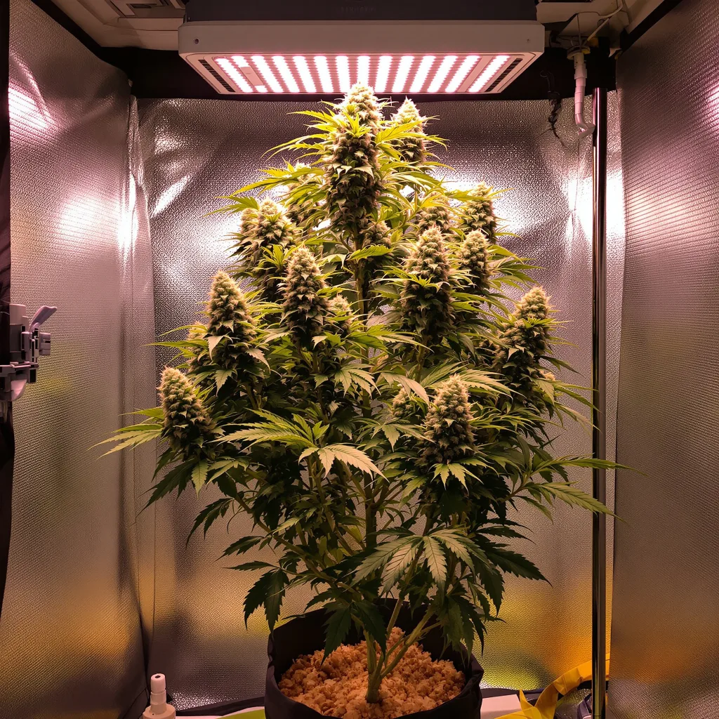 Planta de cannabis Kraken en fase de floración — 120-180 cm feminizada