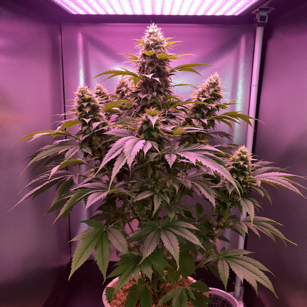 Planta de cannabis Kush XL en fase de floración — 90-130 cm feminizada