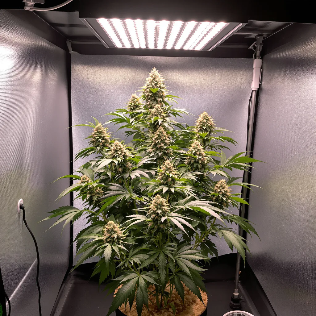 Planta de cannabis Kushberry en fase de floración — 90-130 cm feminizada