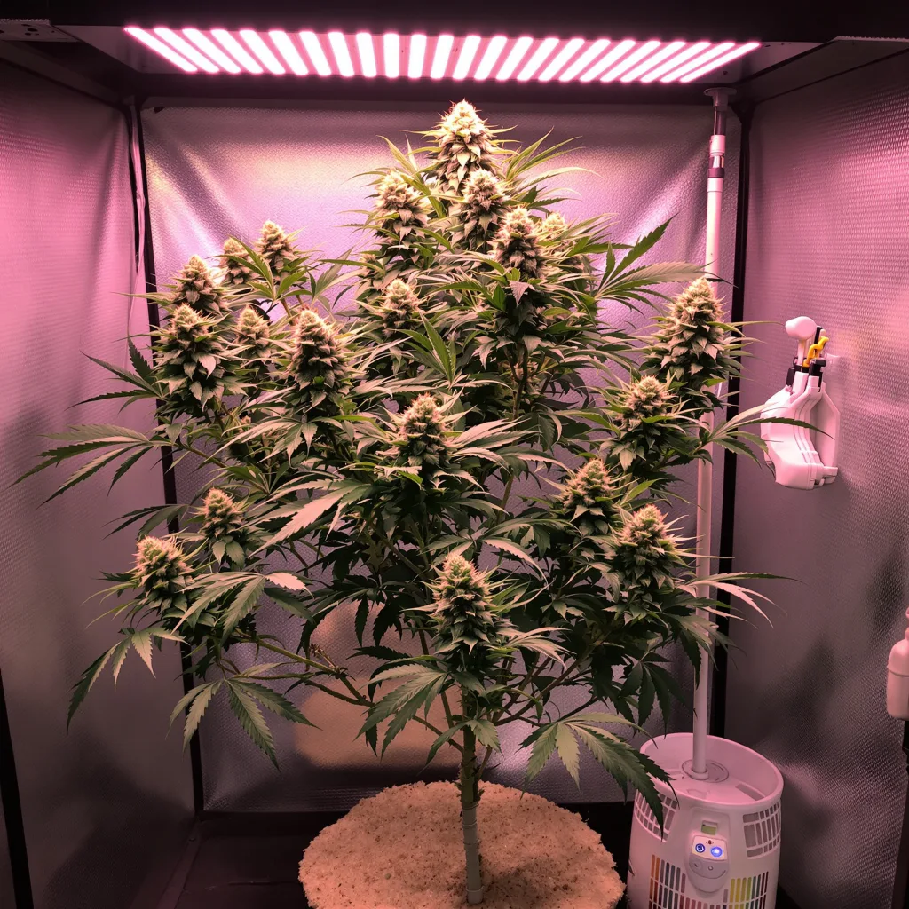Planta de cannabis Lamborghini en fase de floración — 120-180 cm feminizada