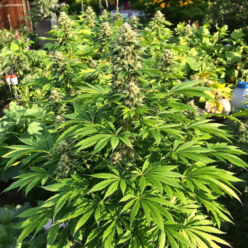 Lava Cake 80% indica / 20% sativa — flor con tricomas visibles