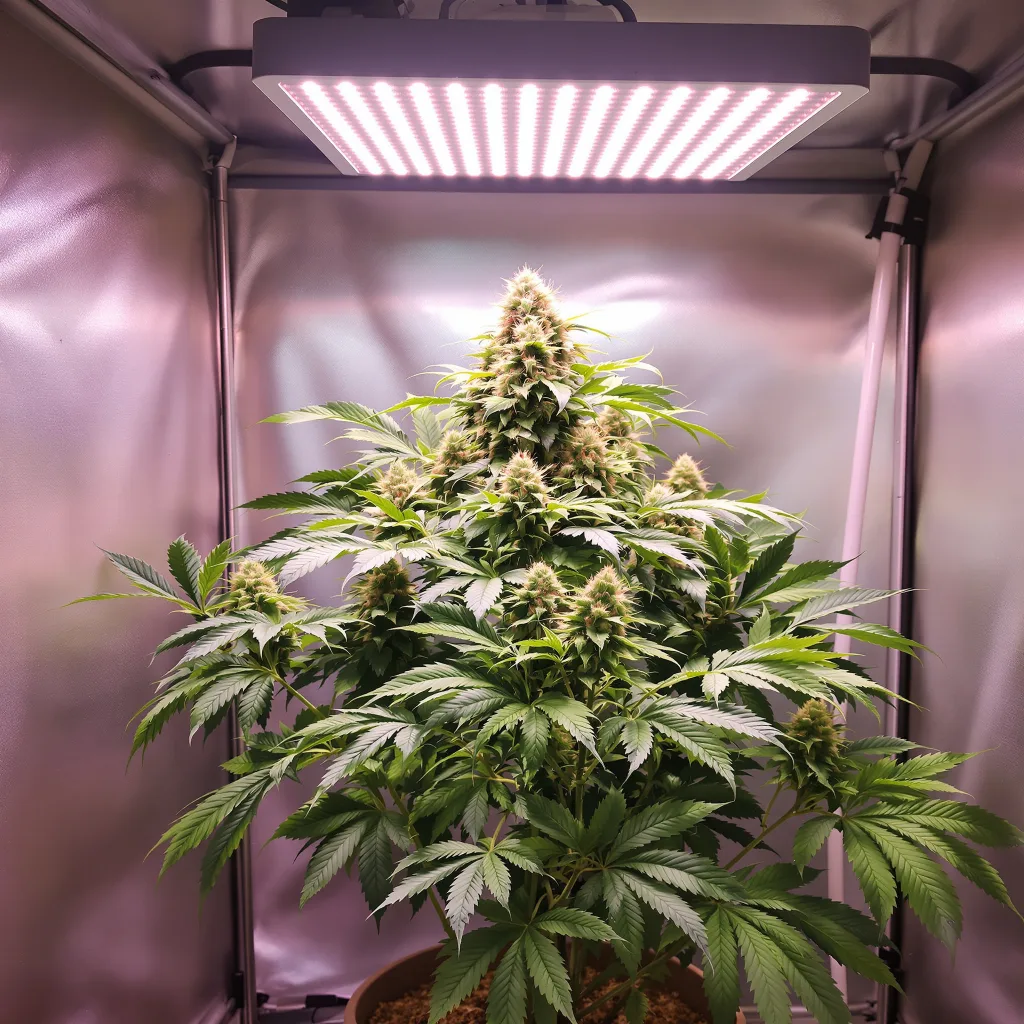Planta de cannabis Legend OG en fase de floración — 90-130 cm feminizada