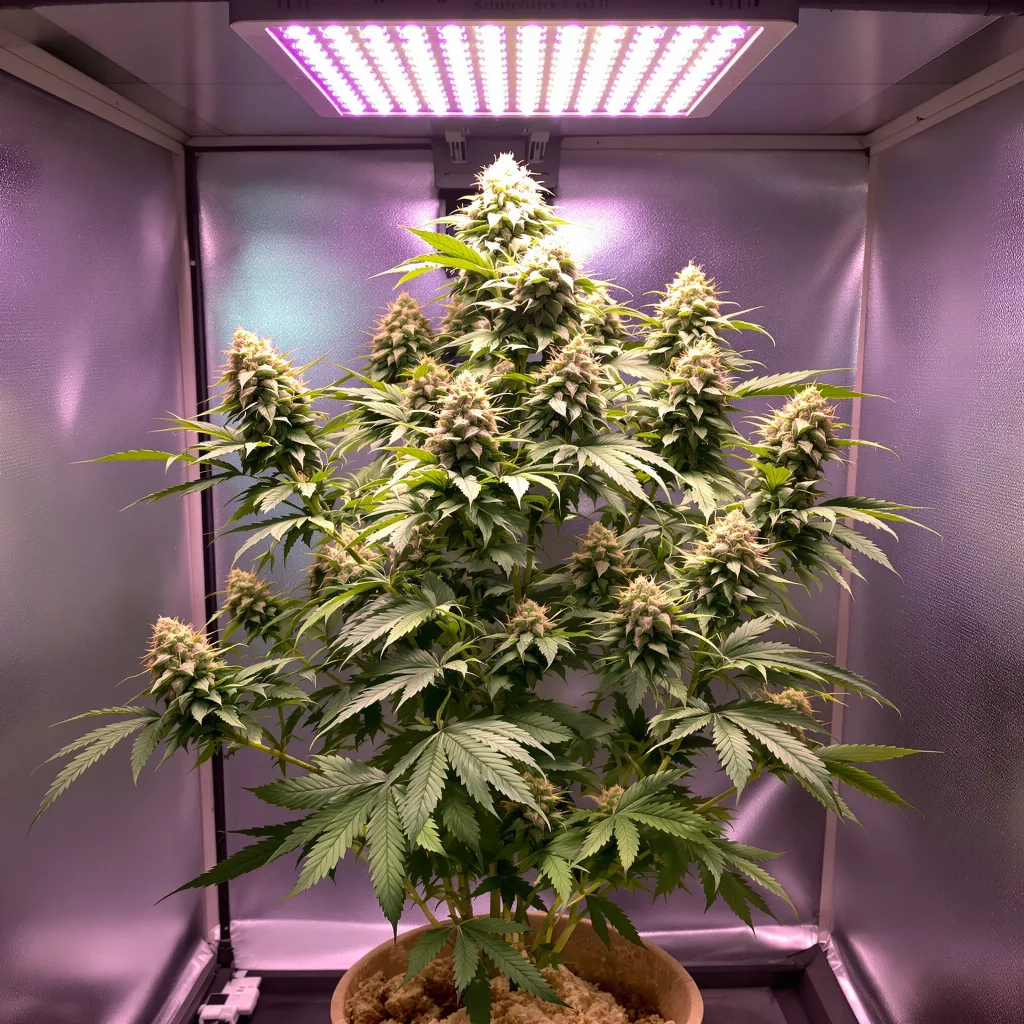 Planta de cannabis Lemon Drop en fase de floración — 120-180 cm feminizada