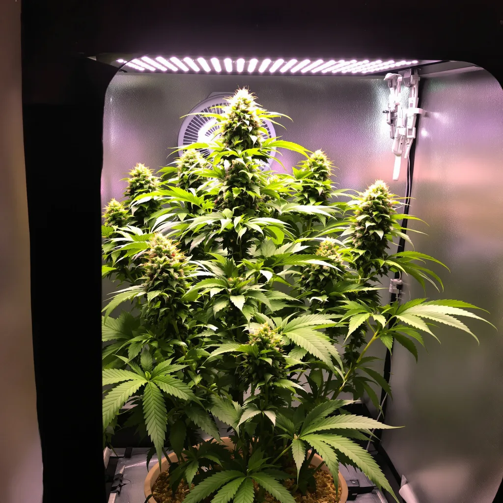 Planta de cannabis Liquid Butter en fase de floración — 90-130 cm feminizada