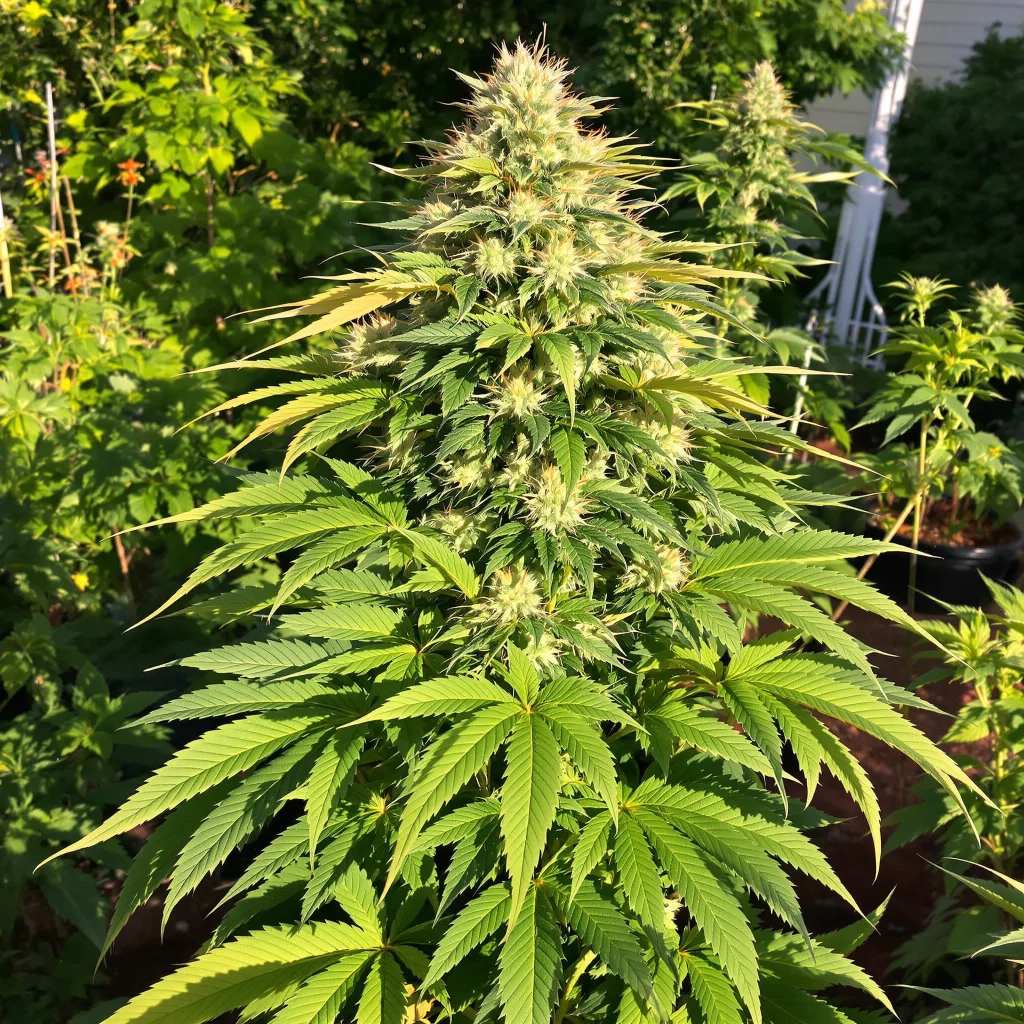 Liquid Butter 67% indica / 33% sativa — flor con tricomas visibles