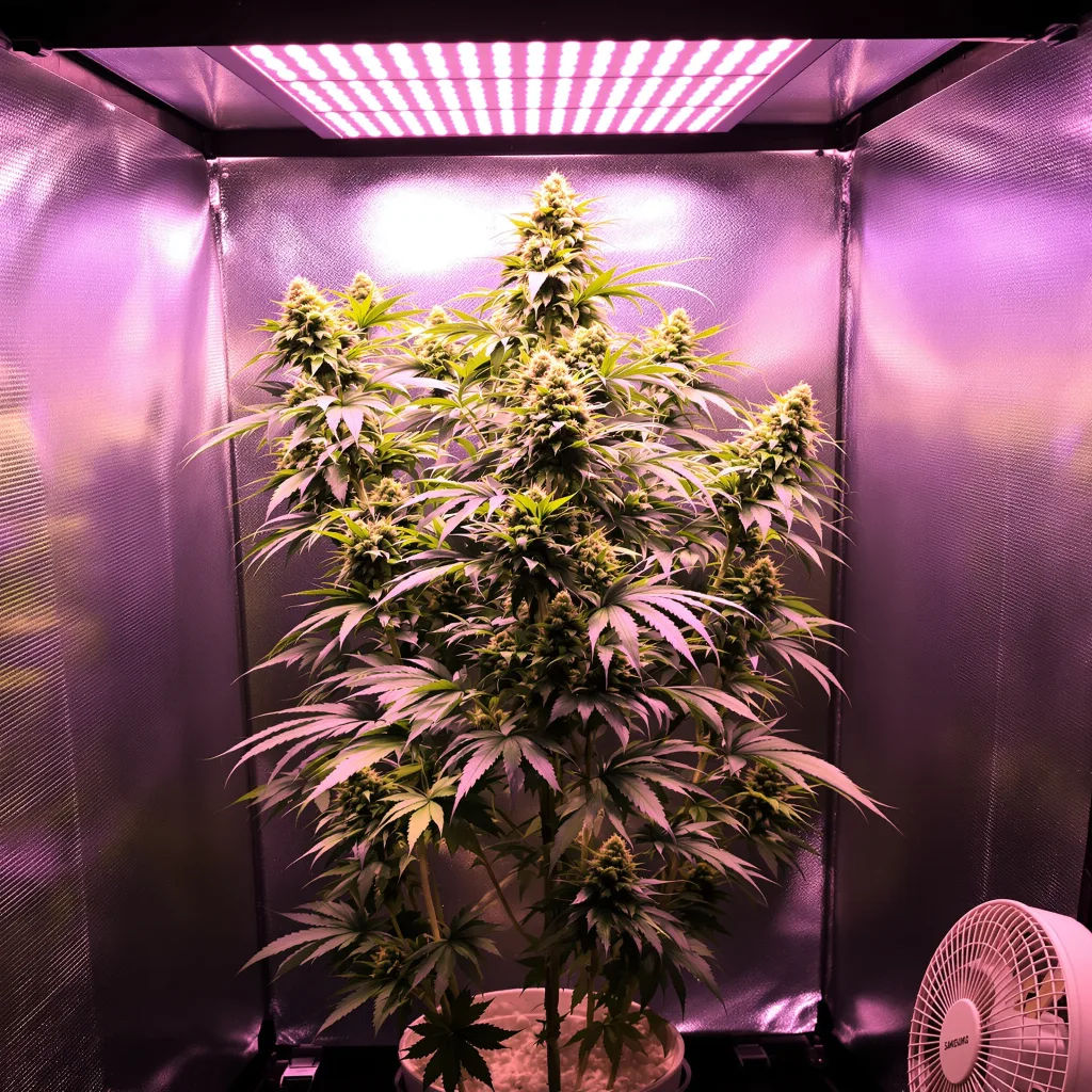 Planta de cannabis Lodi Dodi en fase de floración — 150-200 cm feminizada