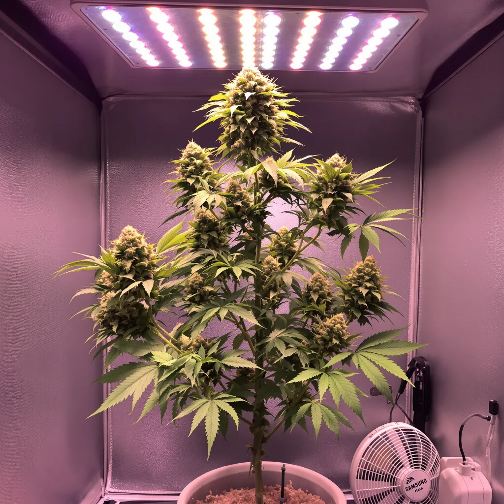Planta de cannabis LSD en fase de floración — 120-180 cm feminizada