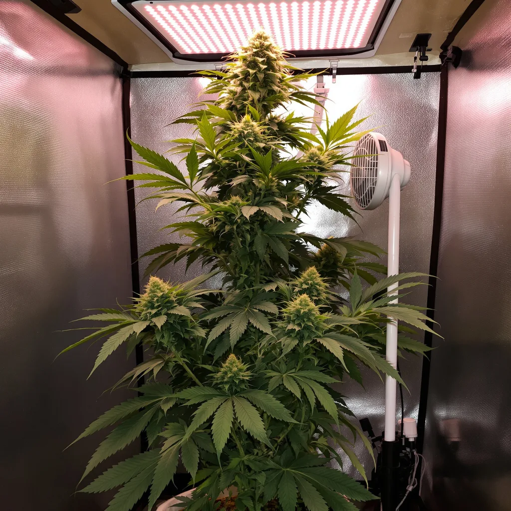 Planta de cannabis Lucid Dream en fase de floración — 150-200 cm feminizada