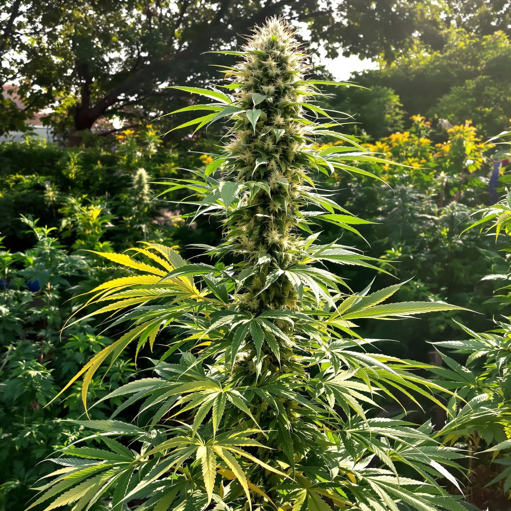 Lucid Dream 20% indica / 80% sativa — flor con tricomas visibles