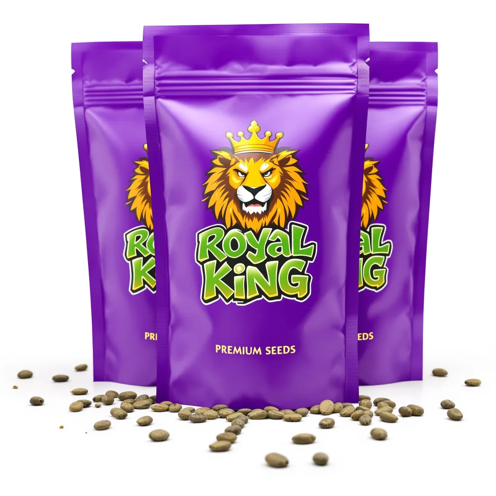 Lucky Charms 50% indica / 50% sativa — flor con tricomas visibles