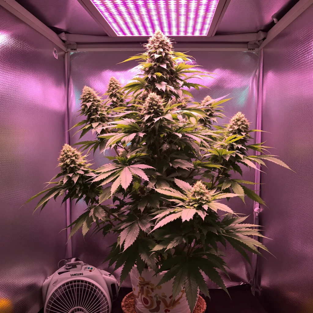 Planta de cannabis M-39 en fase de floración — 120-180 cm feminizada