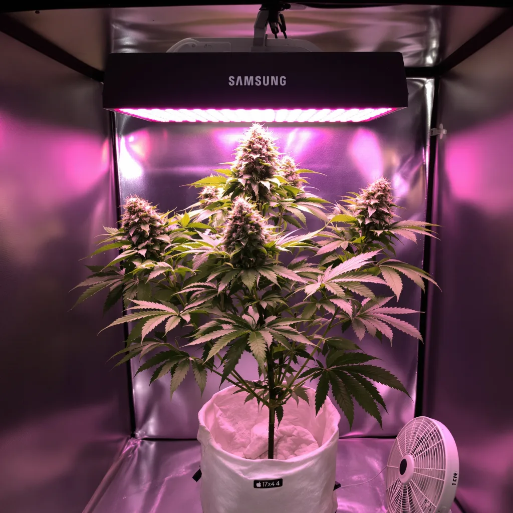 Planta de cannabis Magic Beans OG en fase de floración — 90-130 cm feminizada