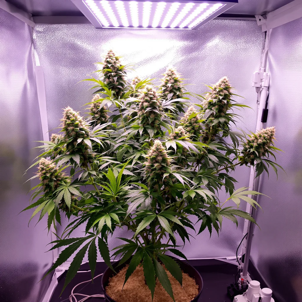 Planta de cannabis Mango en fase de floración — 90-130 cm feminizada