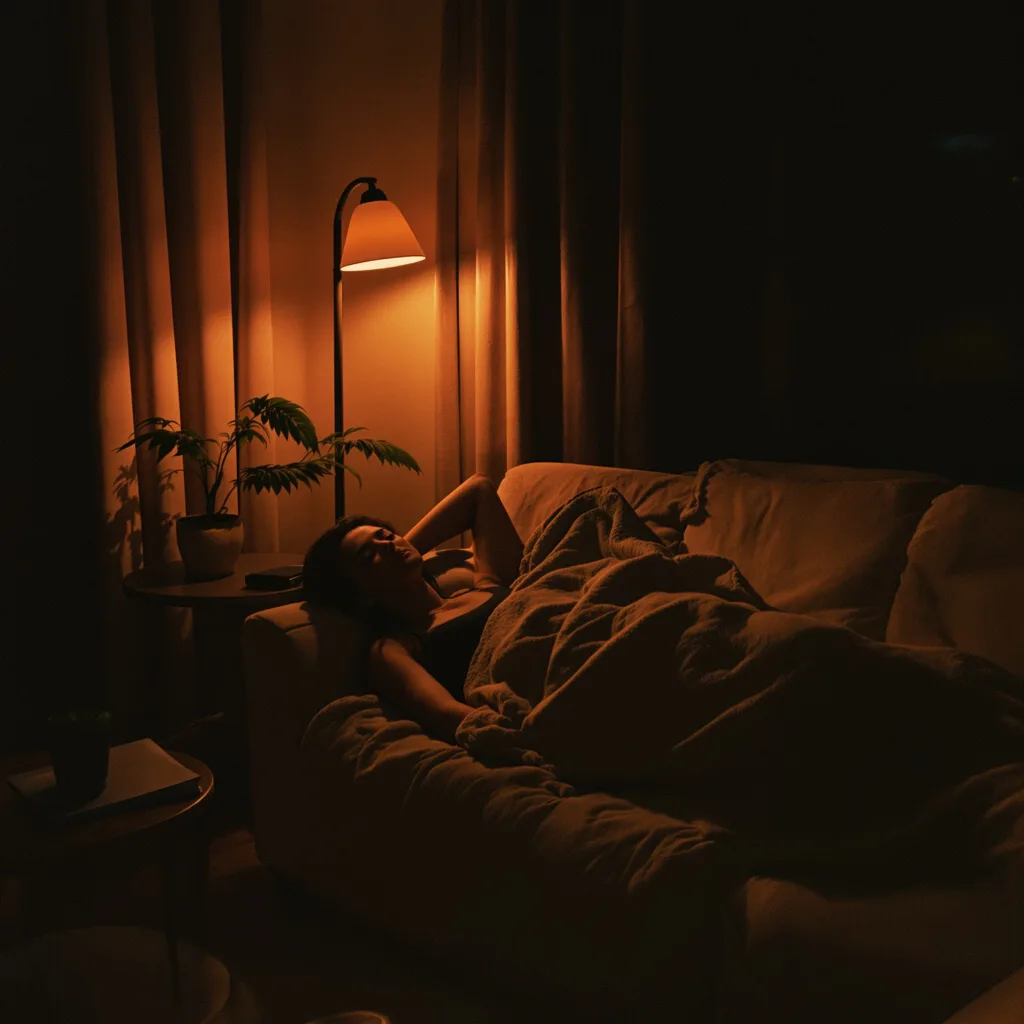 Mango Kush 89% indica / 11% sativa — flor con tricomas visibles