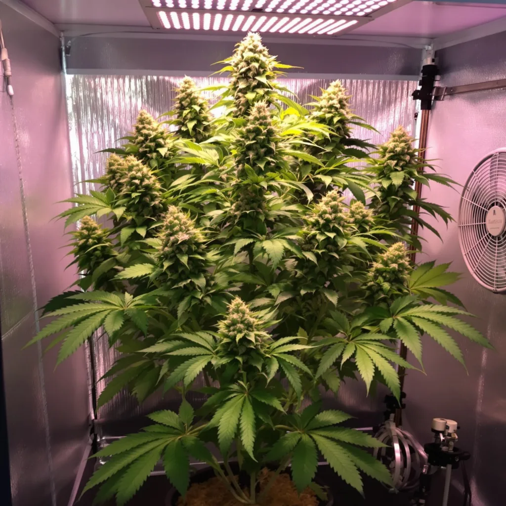 Planta de cannabis Master Jedi en fase de floración — 120-180 cm feminizada