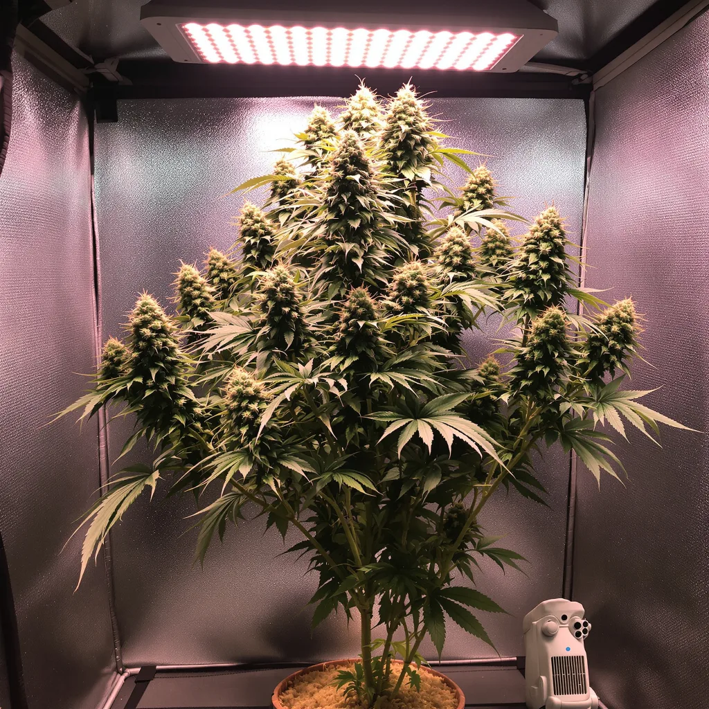 Planta de cannabis Maui Pineapple Chunk en fase de floración — 120-180 cm feminizada