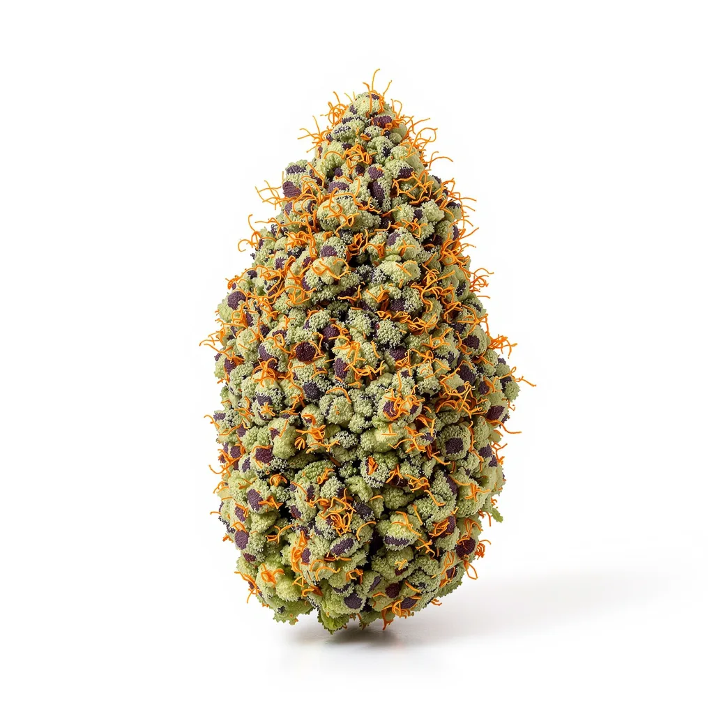 Mazar I Sharif 80% indica / 20% sativa — flor con tricomas visibles