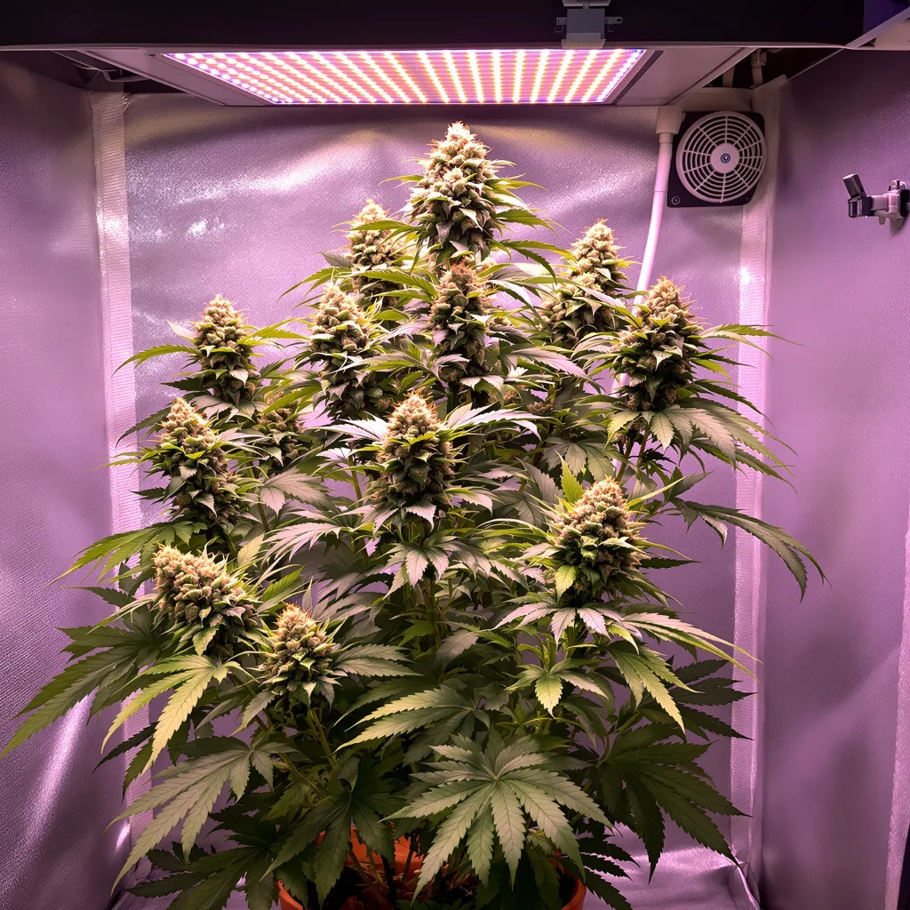 Planta de cannabis Medibud en fase de floración — 120-180 cm feminizada