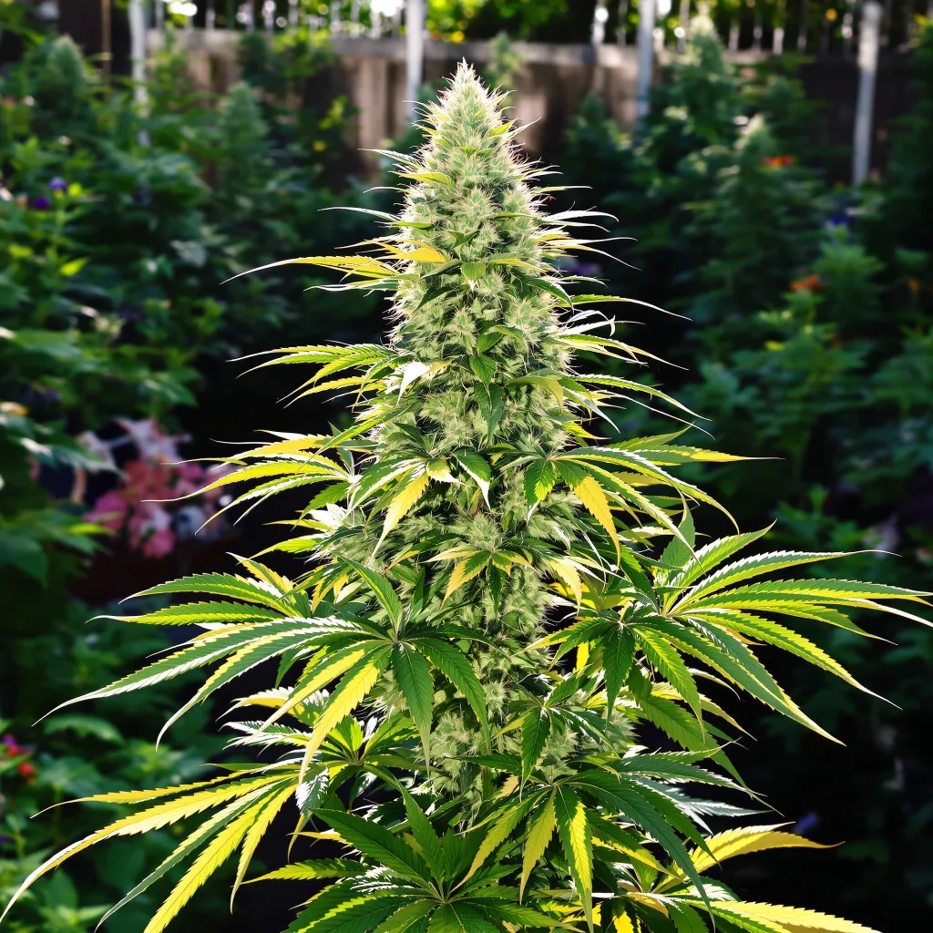 Medicine Man 80% indica / 20% sativa — flor con tricomas visibles