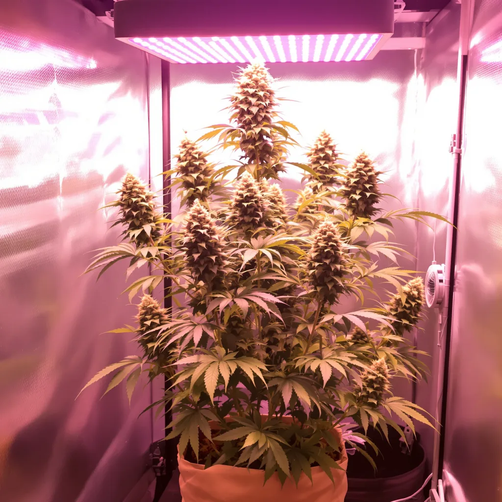 Planta de cannabis Merlot OG en fase de floración — 120-180 cm feminizada