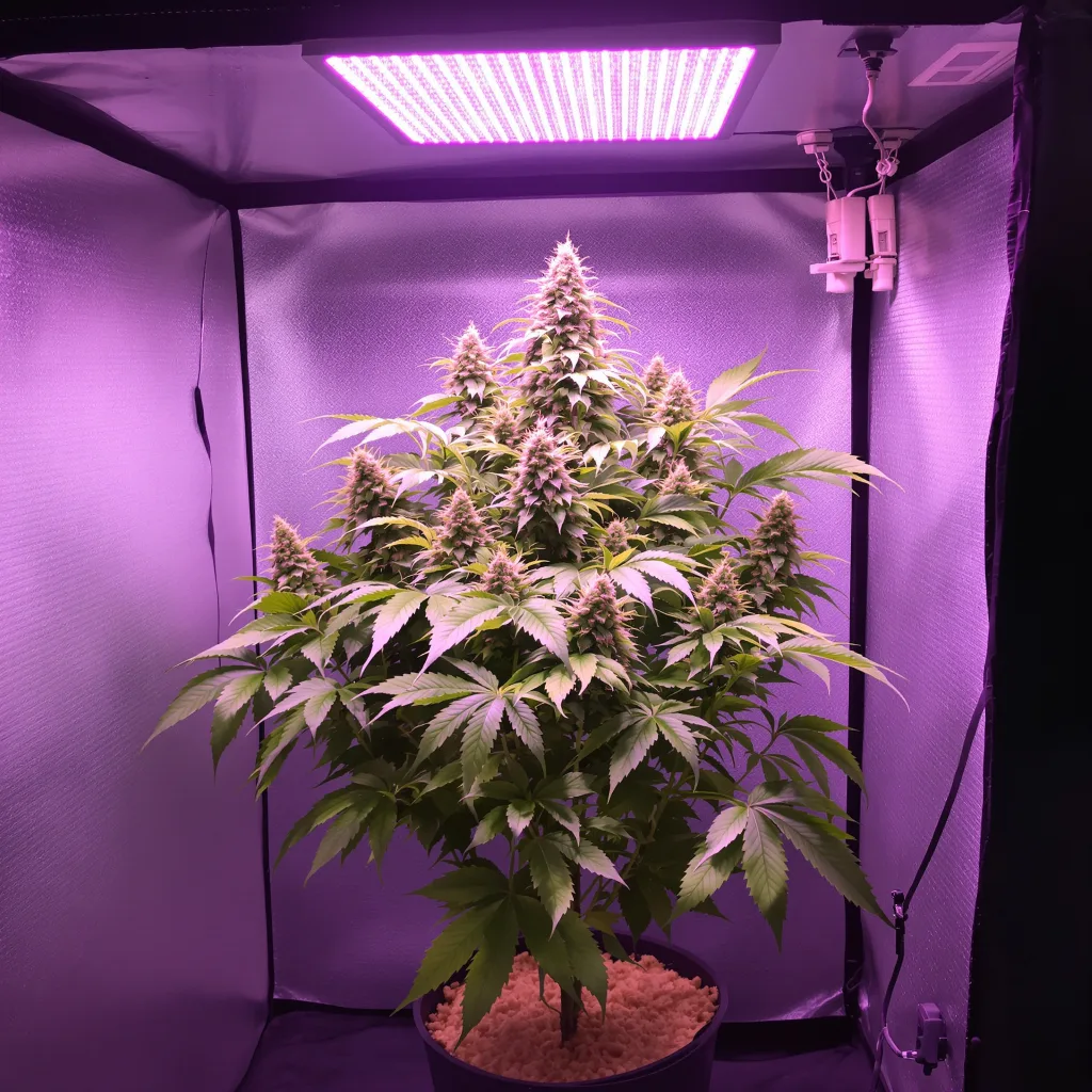 Planta de cannabis Middlefork en fase de floración — 90-130 cm feminizada
