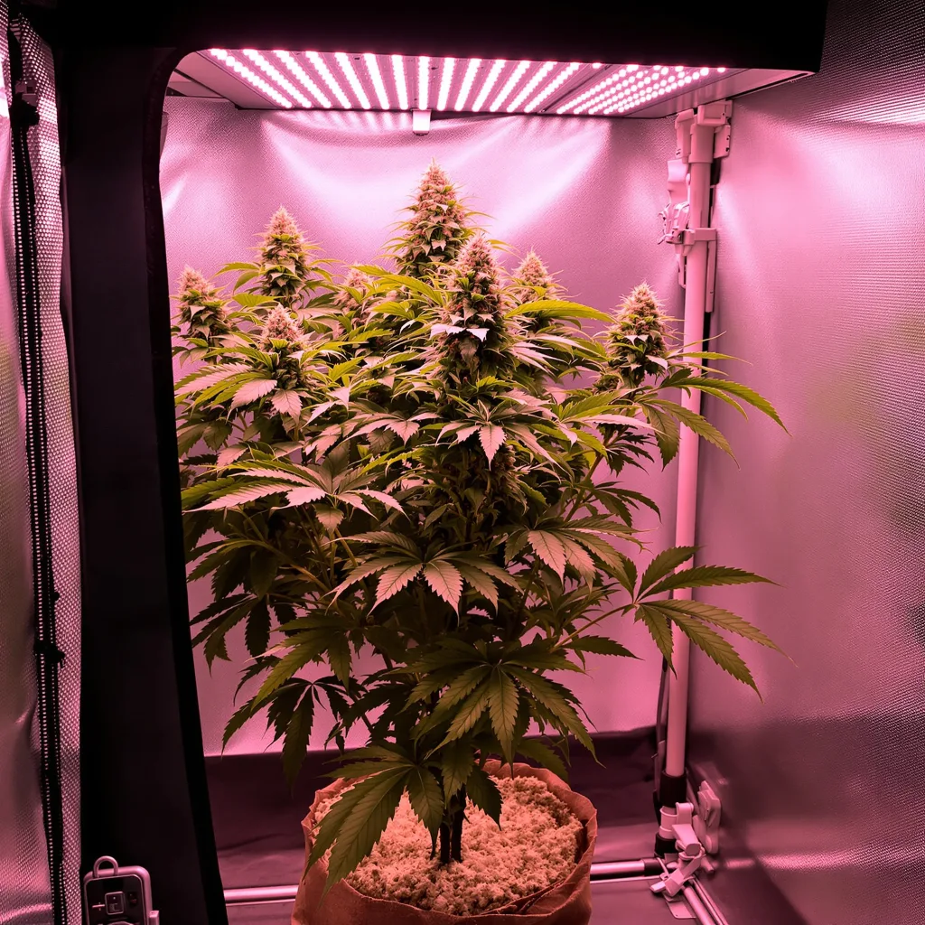 Planta de cannabis Mimosa en fase de floración — 90-130 cm feminizada