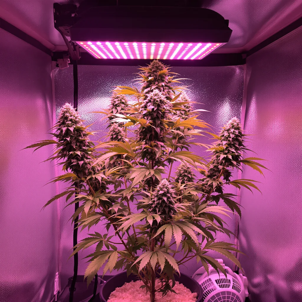 Planta de cannabis Mob Boss en fase de floración — 120-180 cm feminizada