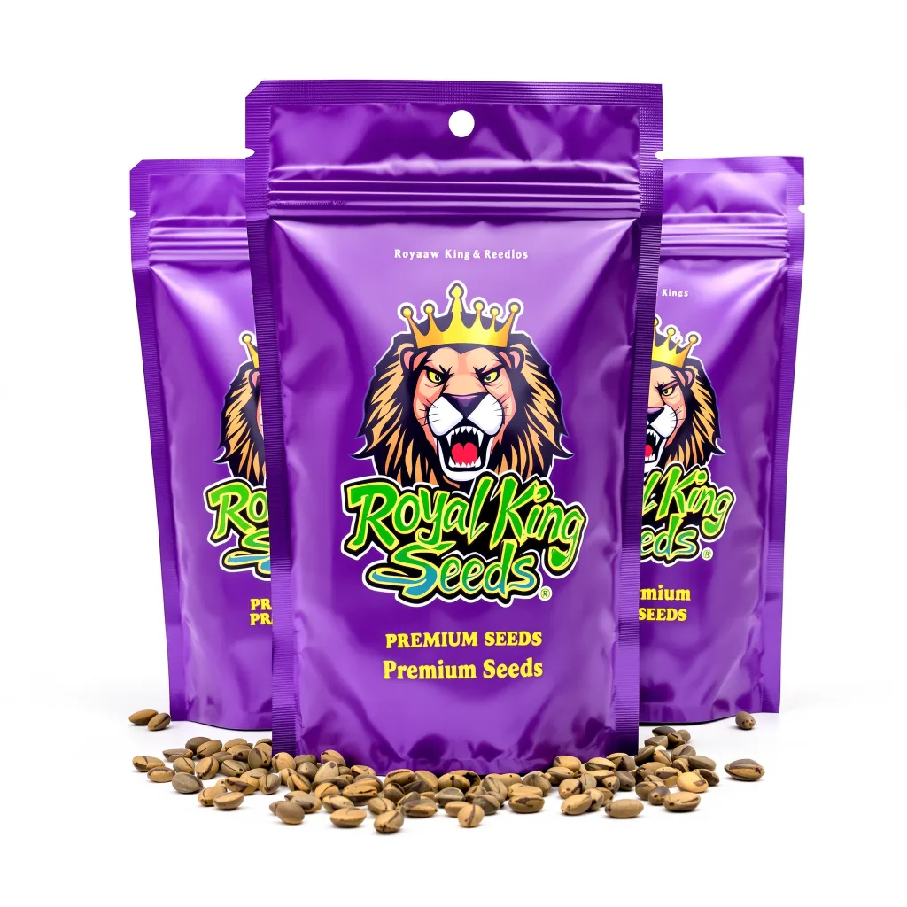 Morning Glory 43% indica / 57% sativa — flor con tricomas visibles