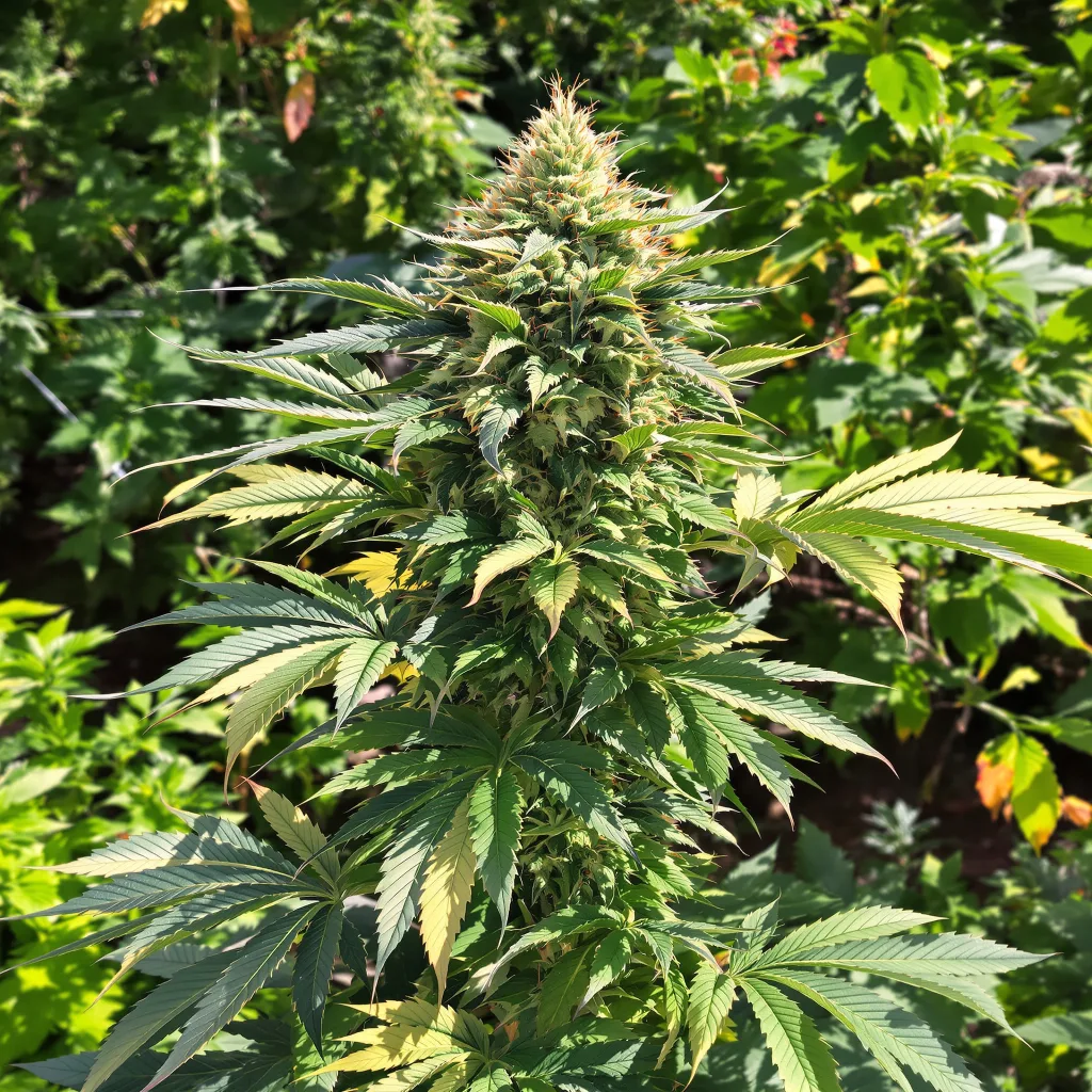 Motavation 72% indica / 28% sativa — flor con tricomas visibles