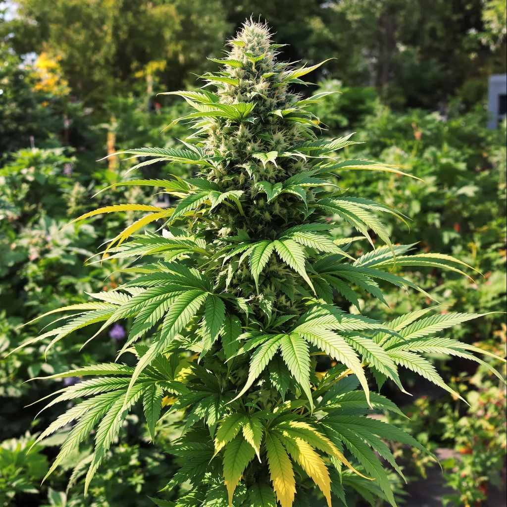 Motavation 72% indica / 28% sativa — flor con tricomas visibles