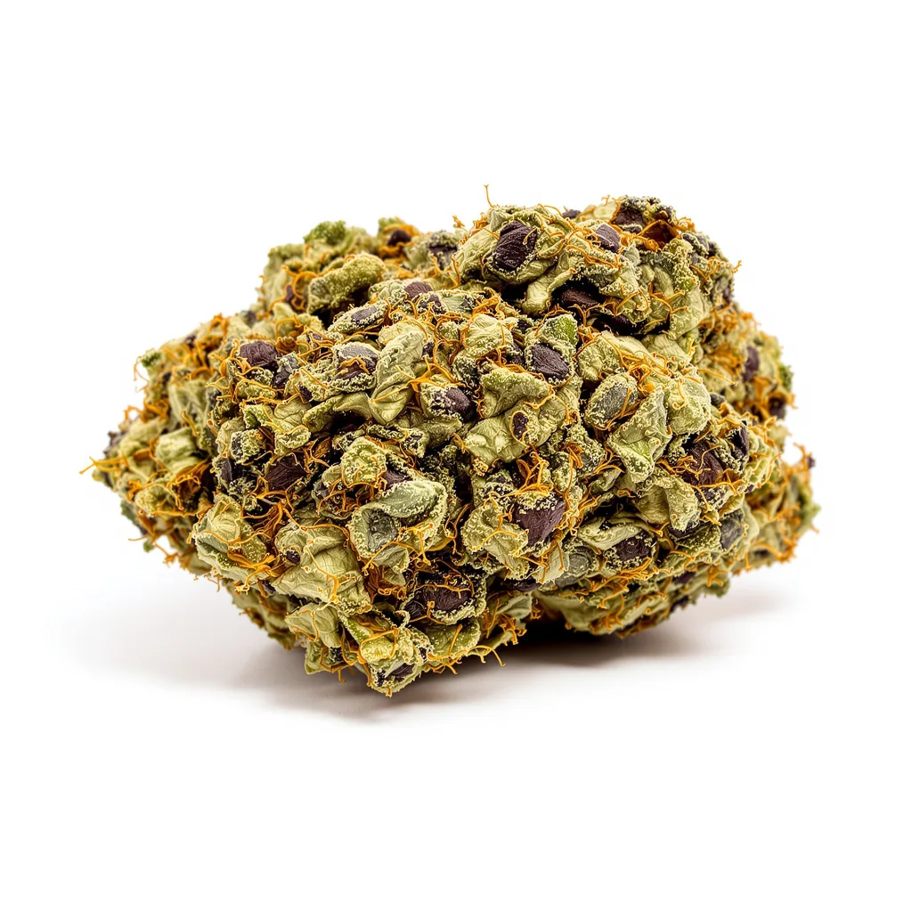 Motavation 72% indica / 28% sativa — flor con tricomas visibles