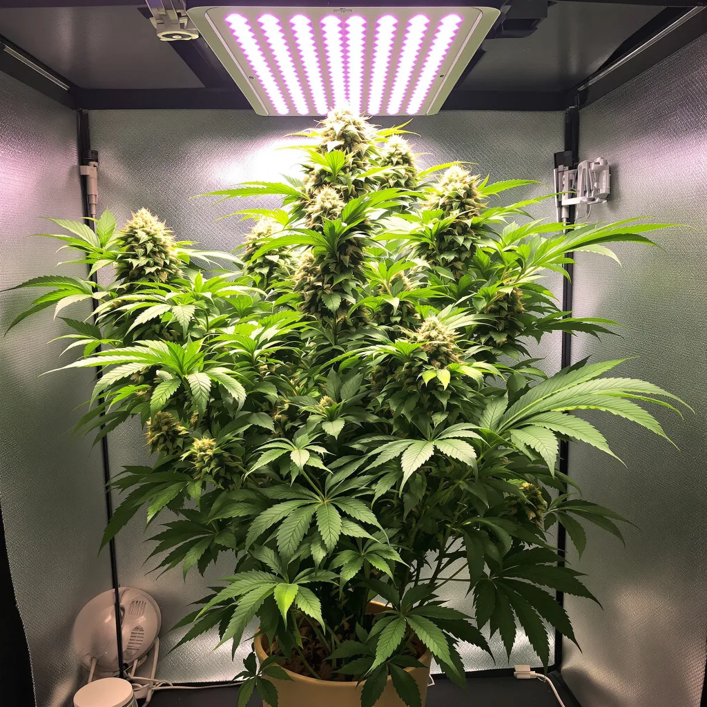 Planta de cannabis Mother of Berries en fase de floración — 90-130 cm feminizada