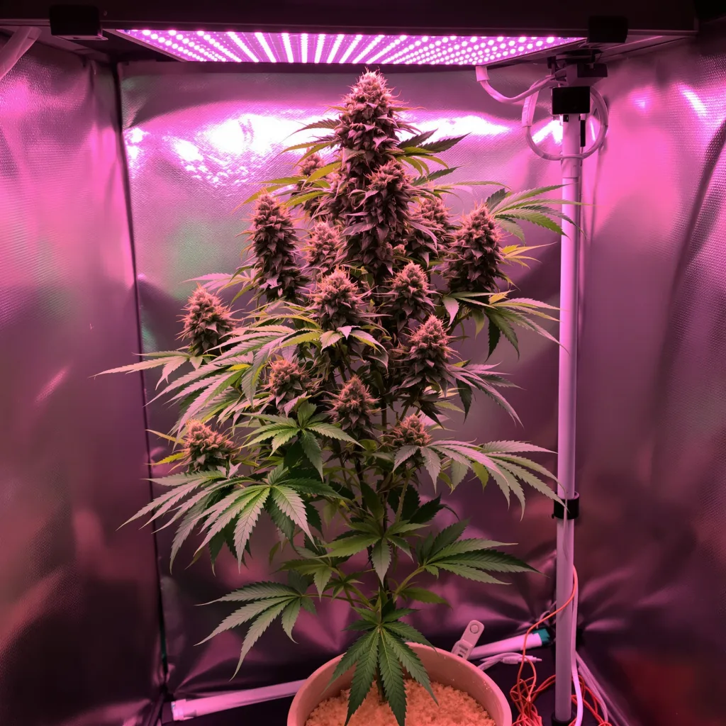 Planta de cannabis Motorbreath #15 en fase de floración — 120-180 cm feminizada
