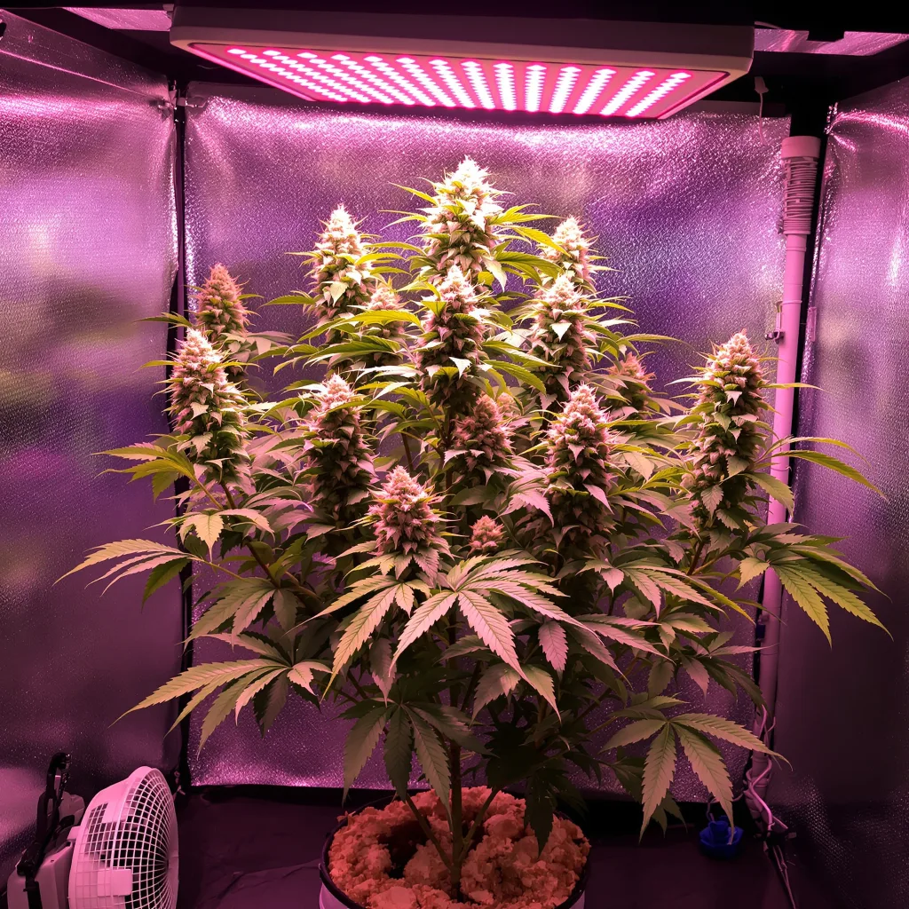 Planta de cannabis Mr. Nice en fase de floración — 90-130 cm feminizada