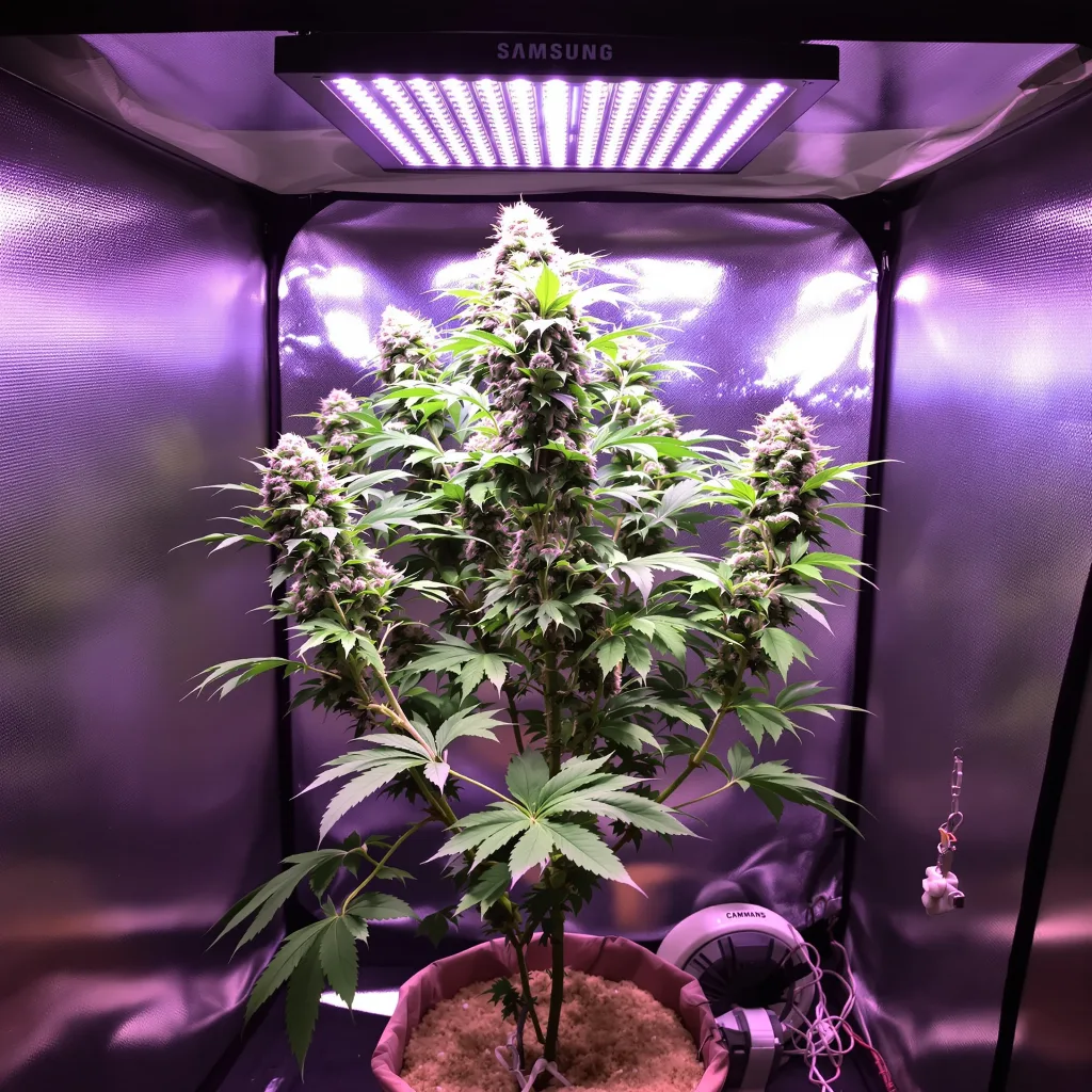 Planta de cannabis Mr. Tusk en fase de floración — 120-180 cm feminizada