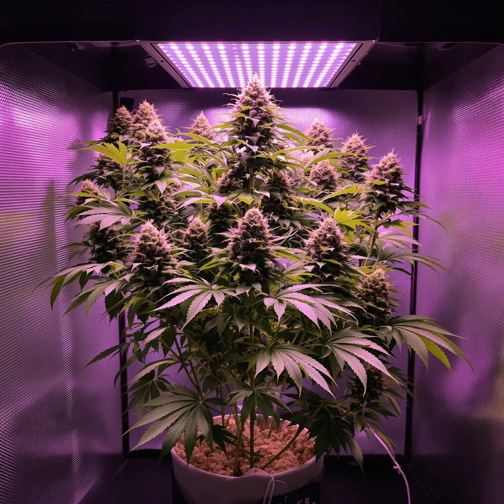 Planta de cannabis Nice Cherry en fase de floración — 90-130 cm feminizada