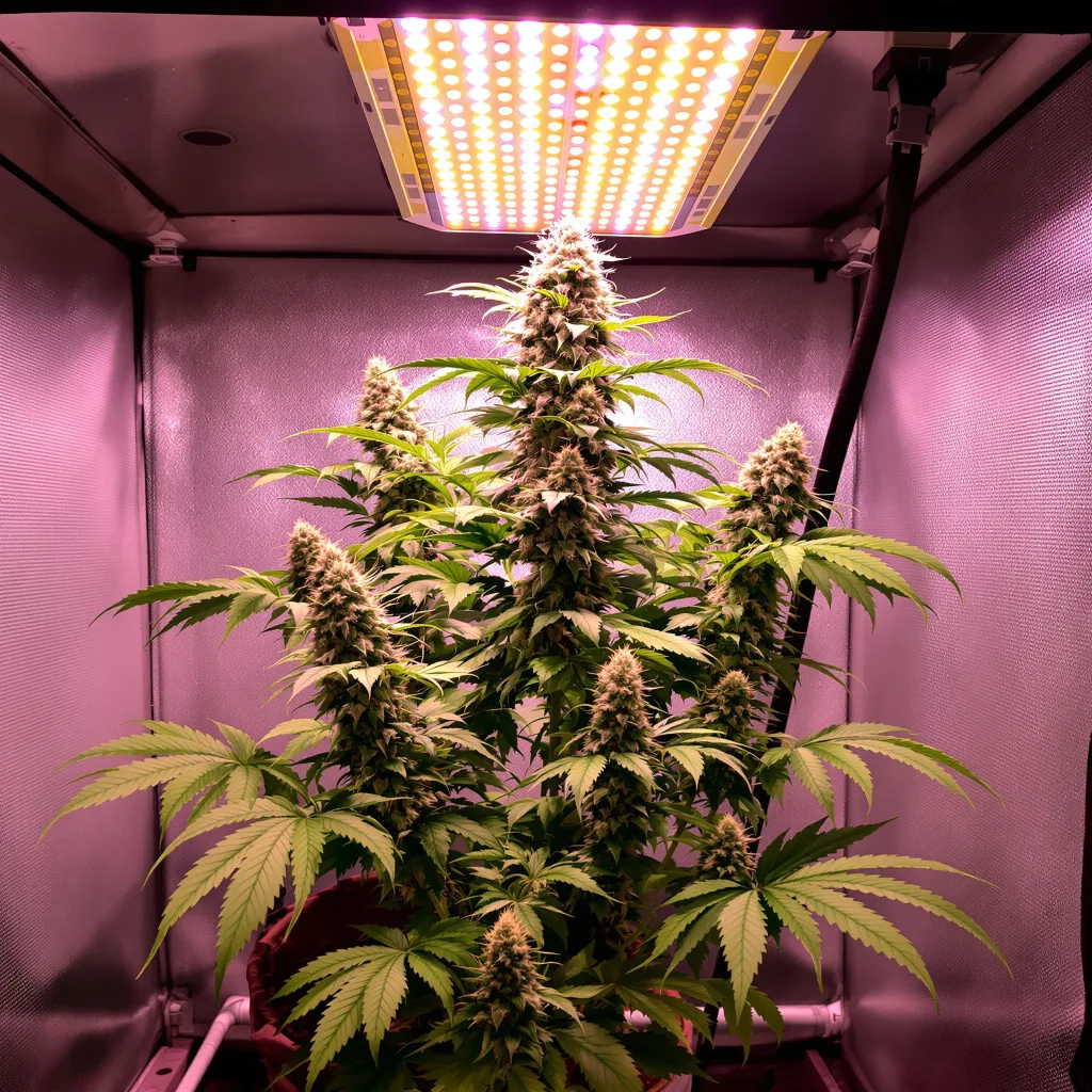 Planta de cannabis Northern Lights en fase de floración — 90-130 cm feminizada