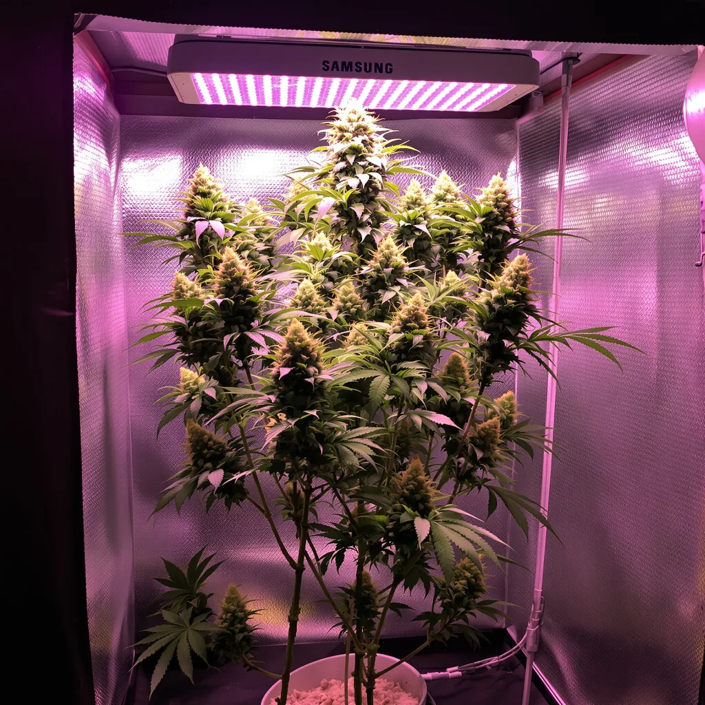 Planta de cannabis Northern Lights x Skunk en fase de floración — 120-180 cm feminizada