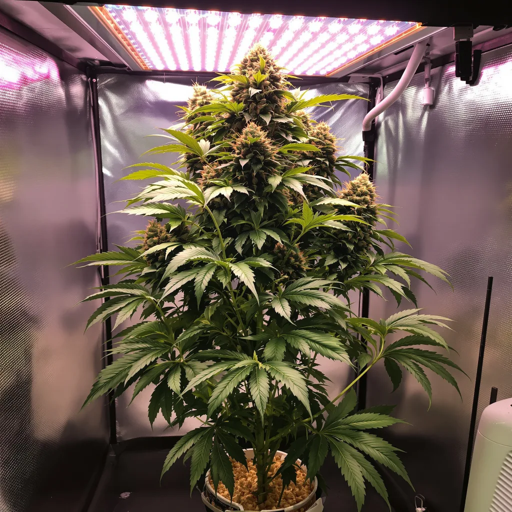 Planta de cannabis Northern Wreck en fase de floración — 90-130 cm feminizada