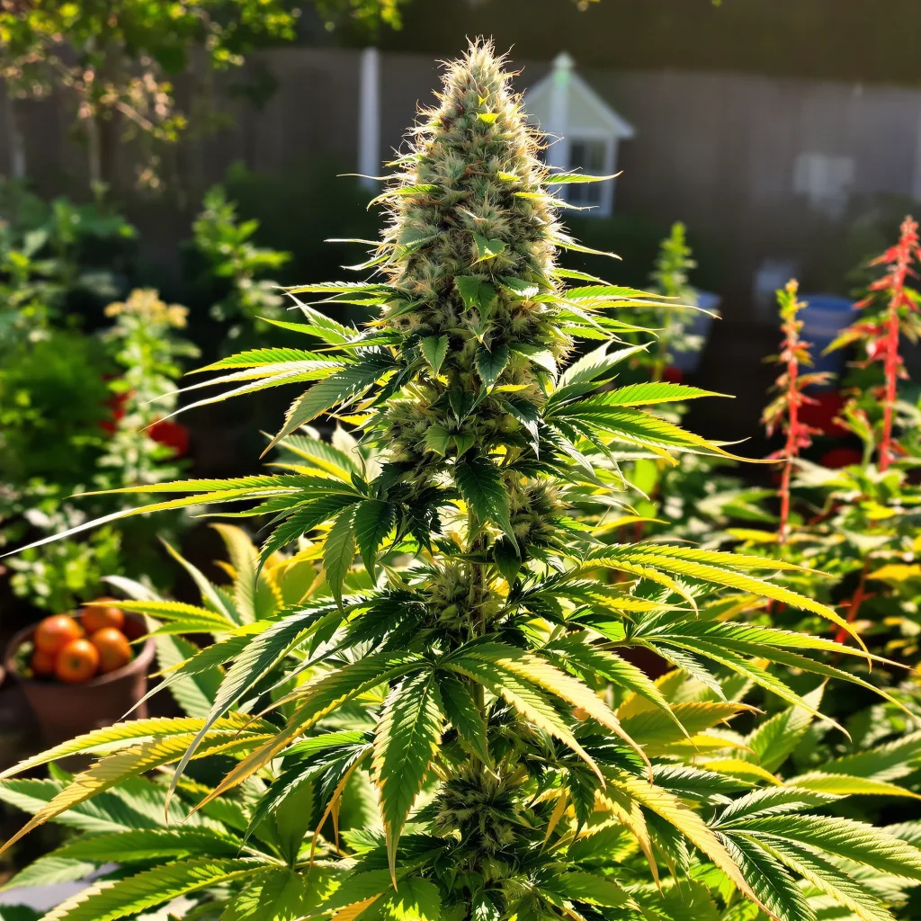 Nuclear Cookies 45% indica / 55% sativa — flor con tricomas visibles