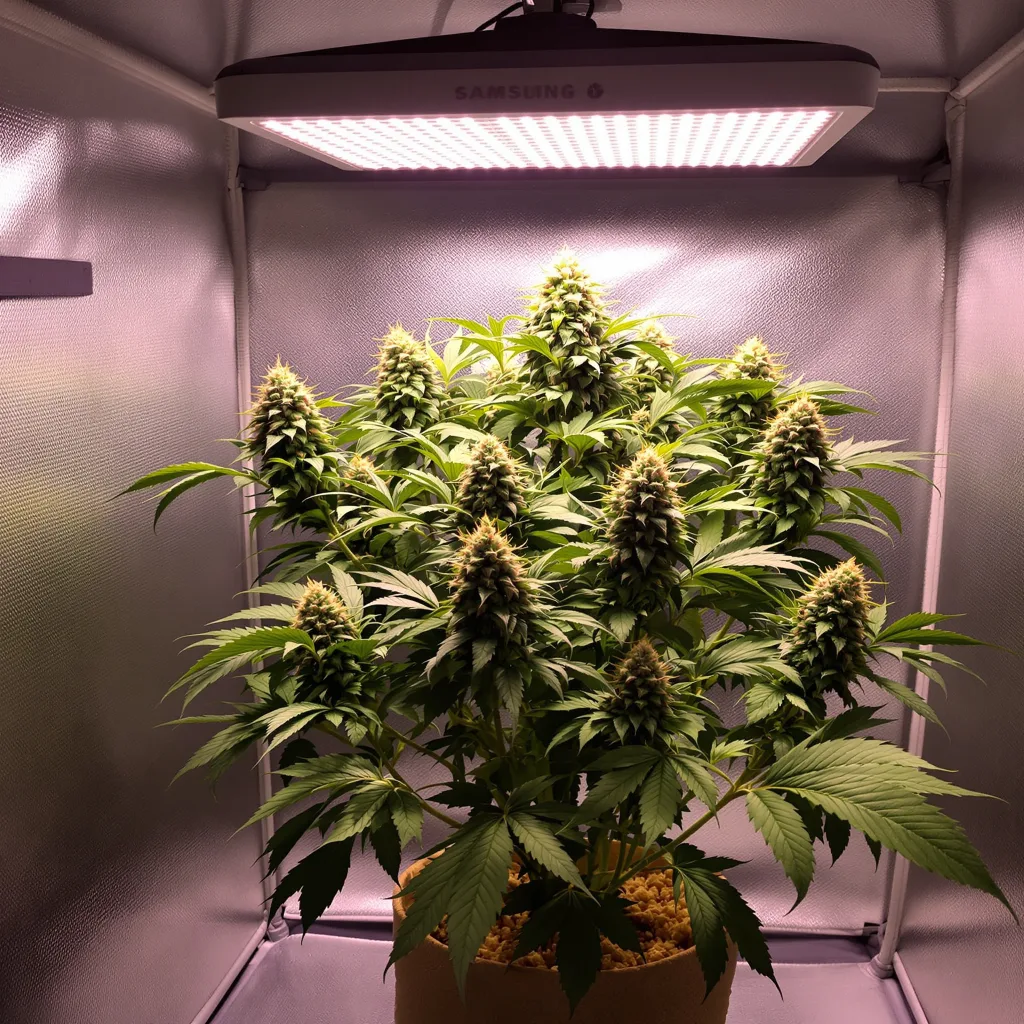 Planta de cannabis Nutter en fase de floración — 90-130 cm feminizada