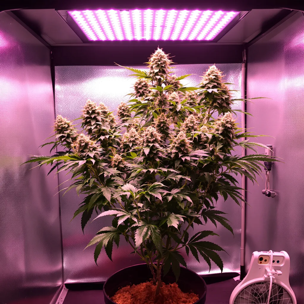 Planta de cannabis NYC Diesel en fase de floración — 120-180 cm feminizada