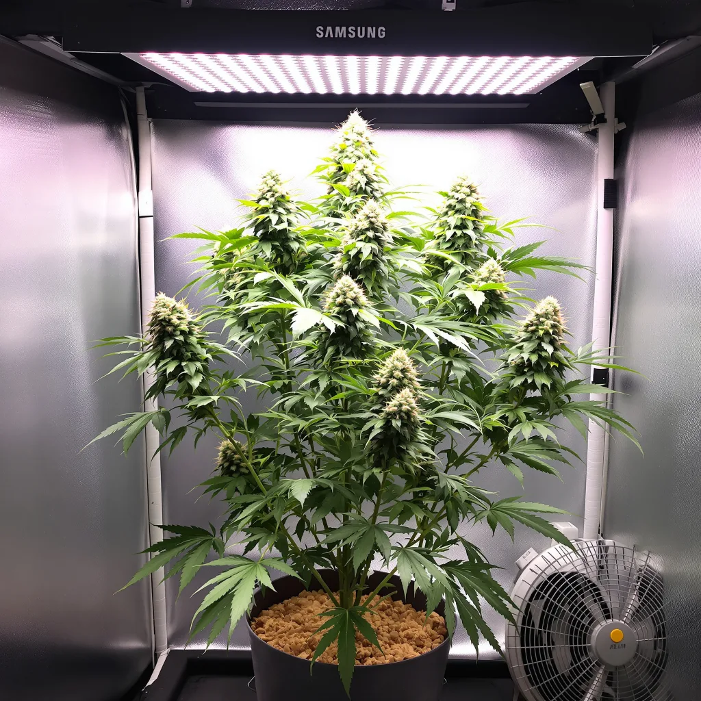 Planta de cannabis Ogre en fase de floración — 120-180 cm feminizada
