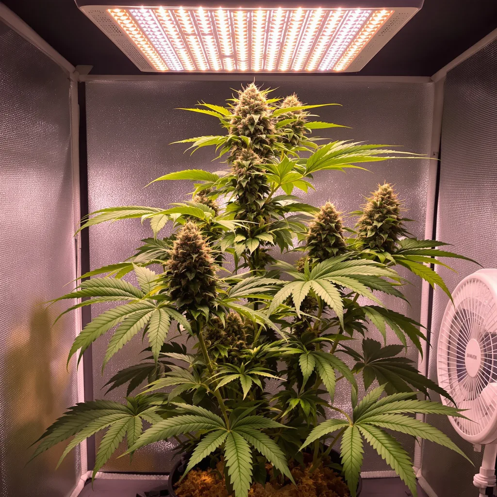 Planta de cannabis Old School OG en fase de floración — 90-130 cm feminizada