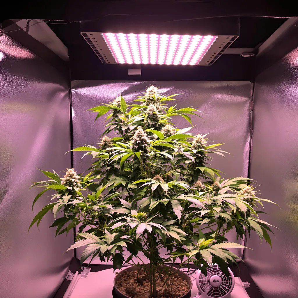 Planta de cannabis Orange Bud en fase de floración — 90-130 cm feminizada