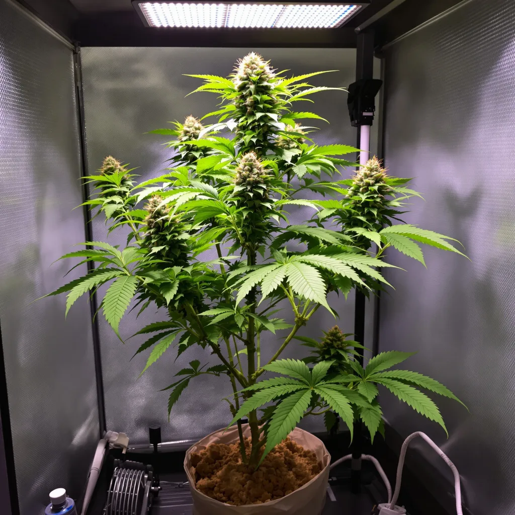 Planta de cannabis Ortega en fase de floración — 90-130 cm feminizada