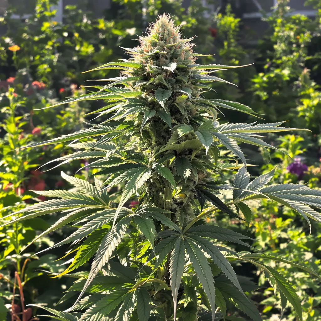 Pakistani Chitral Kush 86% indica / 14% sativa — flor con tricomas visibles