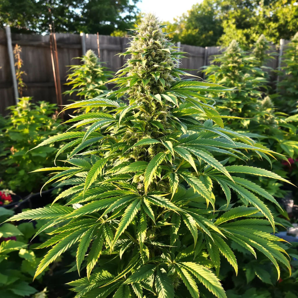 Papaya Cookies 76% indica / 24% sativa — flor con tricomas visibles