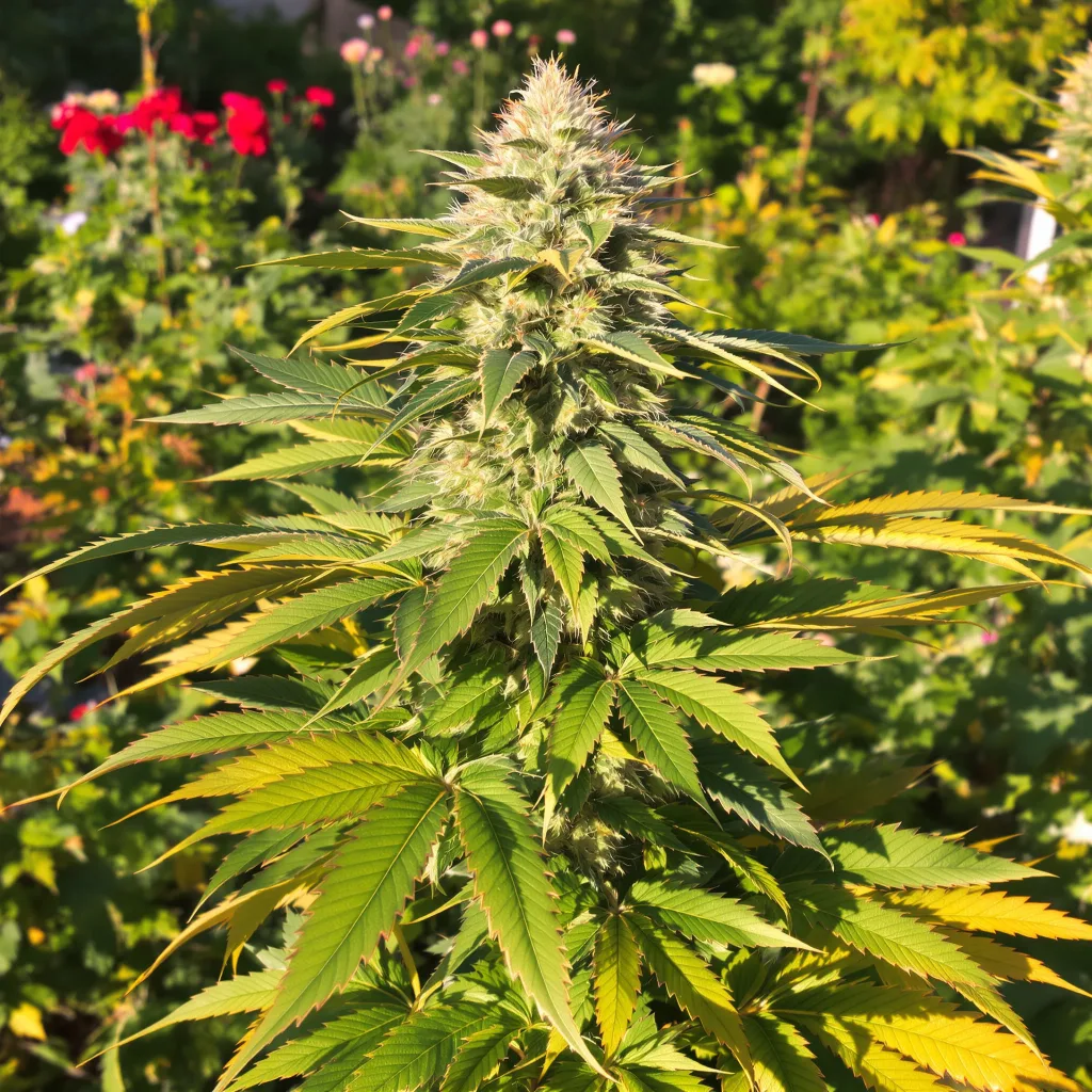 Paris XXX 85% indica / 15% sativa — flor con tricomas visibles